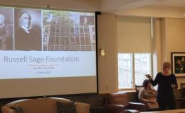 Jenny Van Hook presents about working with the Russell Sage Foundation.