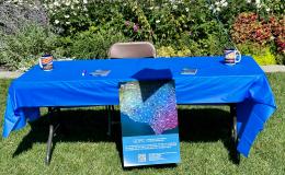 Photo of the Geroscience and Dementia Prevention Consortium table.