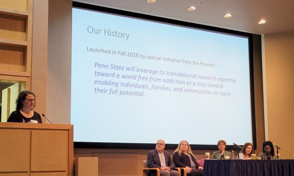 Stephanie Lanza explains the history of CSUA.