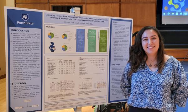 The conference featured a poster session during lunch.