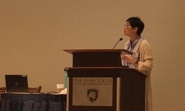 Joyce Yen, Director of the University of Washington (Seattle) ADVANCE Center for Institutional Change, was the event's keynote speaker.