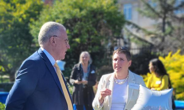 Andrew Read talks to Katie Bode-Lang from the Office for Research Protections.