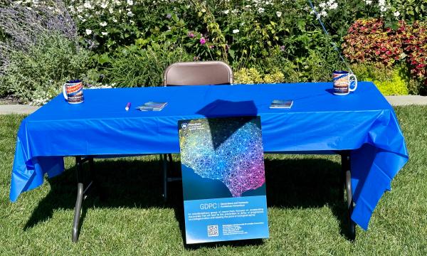 Photo of the Geroscience and Dementia Prevention Consortium table.