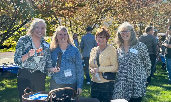 Attendees visit the various tables featuring SSRI's units.