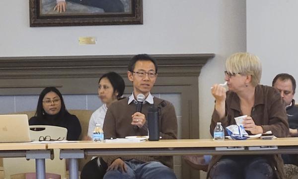 Guangqing Chi talks about his climate science work with NSF.