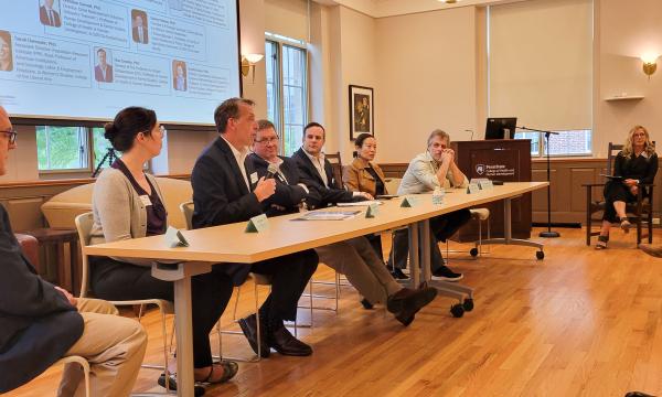 Christian Connell, Child Maltreatment Solutions Network director, speaks about collaboration with undergraduates.