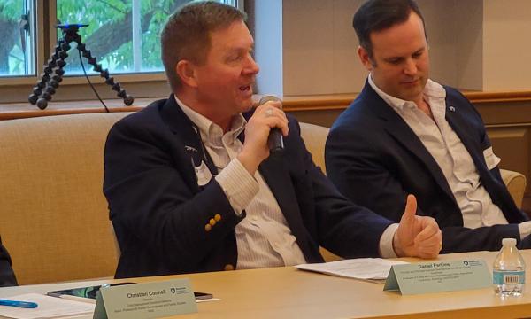 Danny Perkins, Clearinghouse for Military Family Readiness founder and principal investigator, talks about working collaboratively.