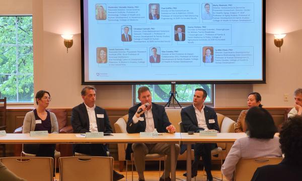Danny Perkins, Clearinghouse for Military Family Readiness founder and principal investigator, talks about working collaboratively.