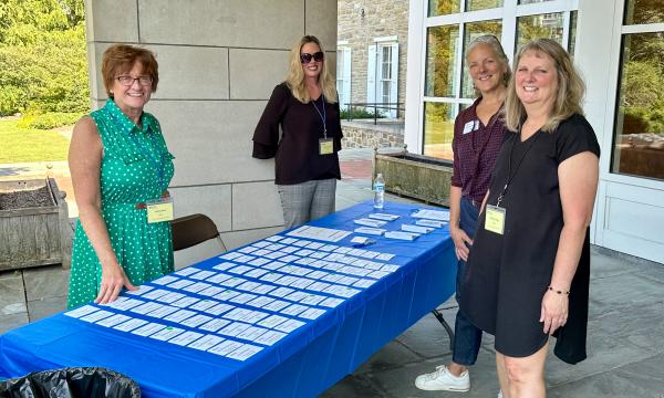 SSRI Admin Team posing for a photo.